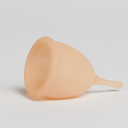 Cupa menstruala reutilizabila culoarea Powder, marimea S, 1 bucata, FemiEko 681570