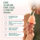 Cupa menstruala reutilizabila culoarea Powder, marimea M, 1 bucata, FemiEko 695230