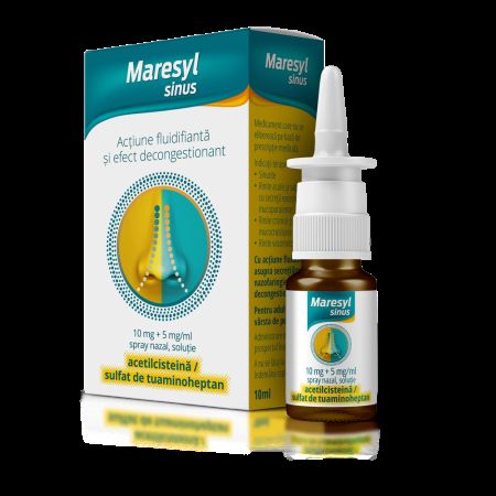 Maresyl Sinus, 10 mg + 5 mg/ml spray nazal, soluţie, 10 ml, Dr. Reddys 681827