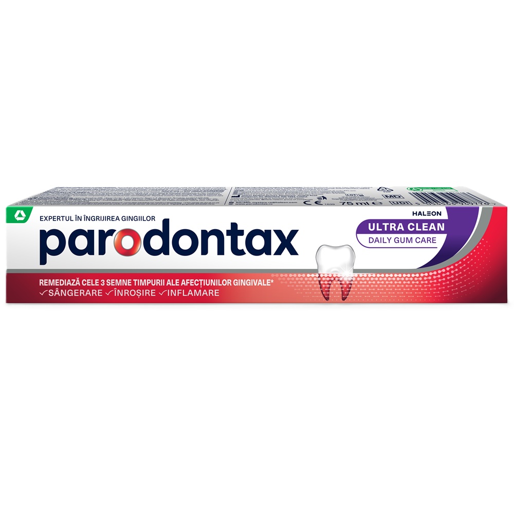 Pasta de dinti Ultra Clean Parodontax, 75 ml, Haleon
