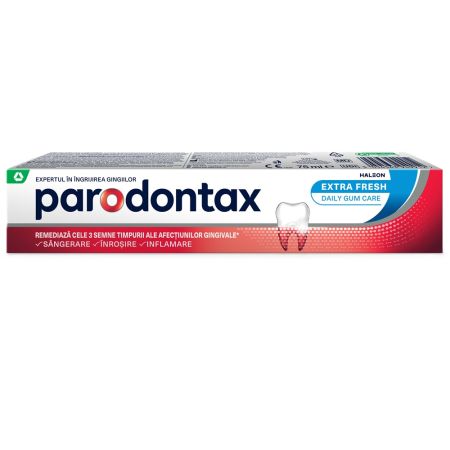 Pasta de dinti cu fluor Extra Fresh Parodontax, 75 ml, Gsk