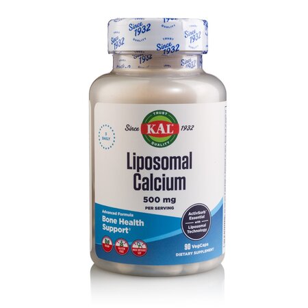 Calciu lipozomal Kal, 500 mg, 90 capsule vegetale, Secom