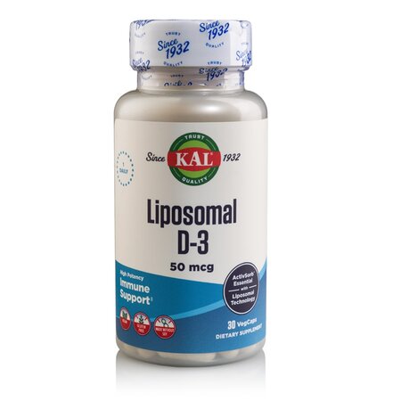 Vitamina D3 Liposomal Kal, 30 capsule vegetale, Secom