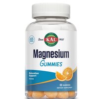 Jeleuri cu magneziu Magnesium Citrate Gummies Kal, 60 bucati, Secom