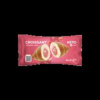 Croissant proteic cu capsuni, 50 g, FeelingOK