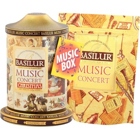 Ceai negru Music Concert Christmas, 100 g, Basilur 682248