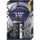 Pachet Clean & Go Gel de dus Men Active Clean 3 in 1, 250 ml + Deodorant spray Men Black & White Original, 150 ml, Nivea 682269