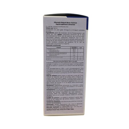 Efalex Brain Formula cu DHA, 150 ml, Efamol 699101