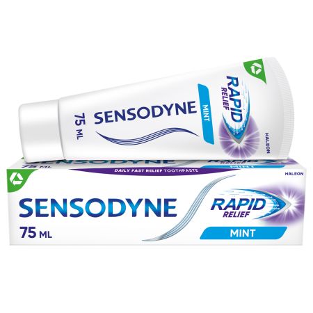 Pasta de dinti Rapid Relief Mint, 75 ml, Sensodyne