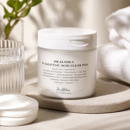 Dischete exfoliante cu 2% Acid Salicilic, 60 bucati, Dr. Althea 723285