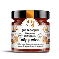 Gem de capsuni Capsunica Secretele Evei, 250 g, Remedia