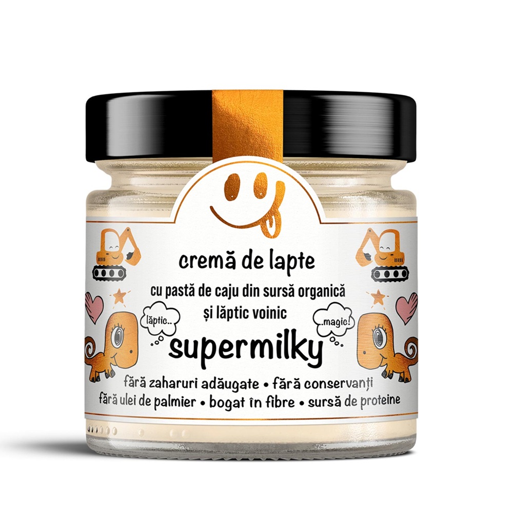 Crema de lapte Supermilky Secretele Evei, 250 g, Remedia