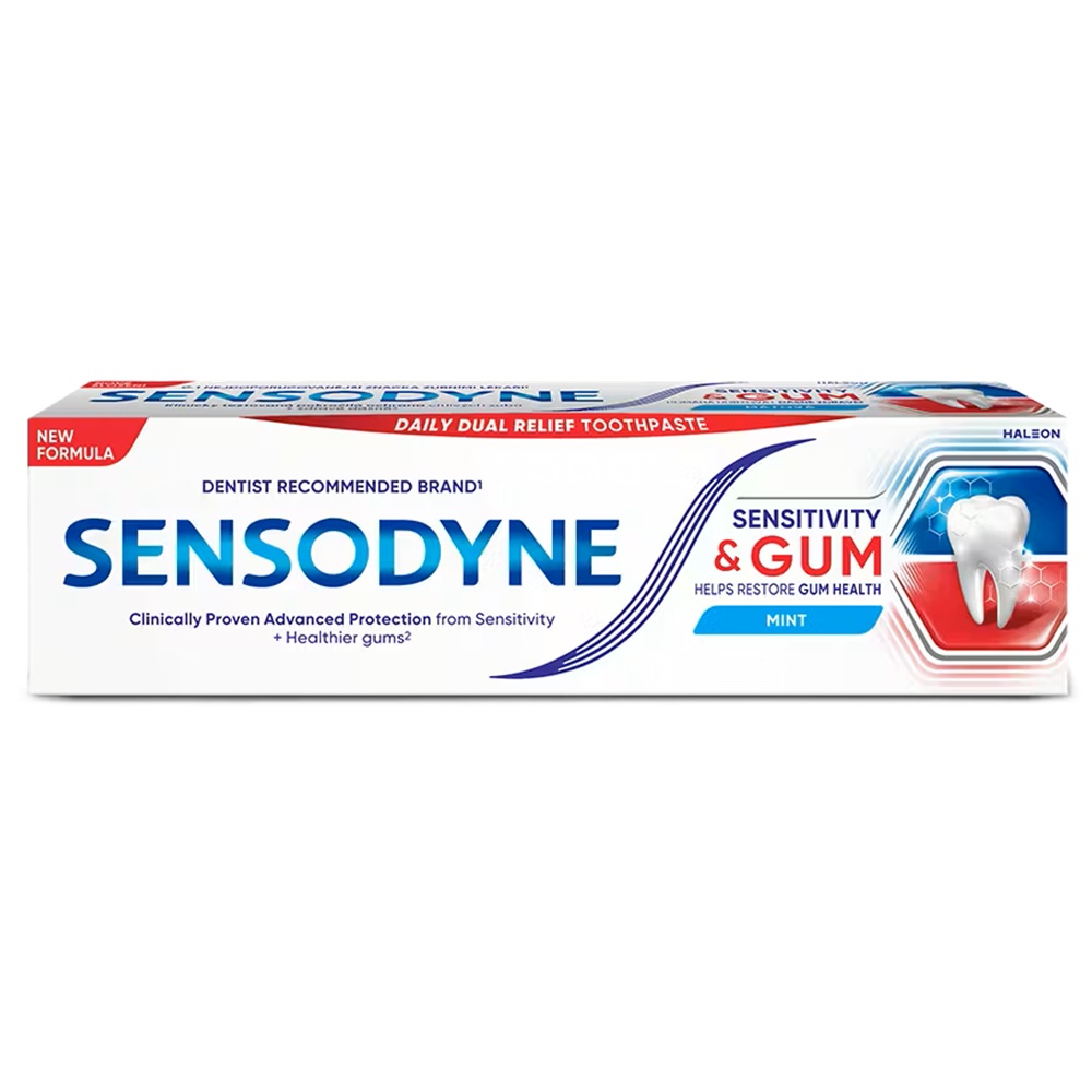 Pasta de dinti Sensitivity & Gum Mint, 75 ml, Sensodyne
