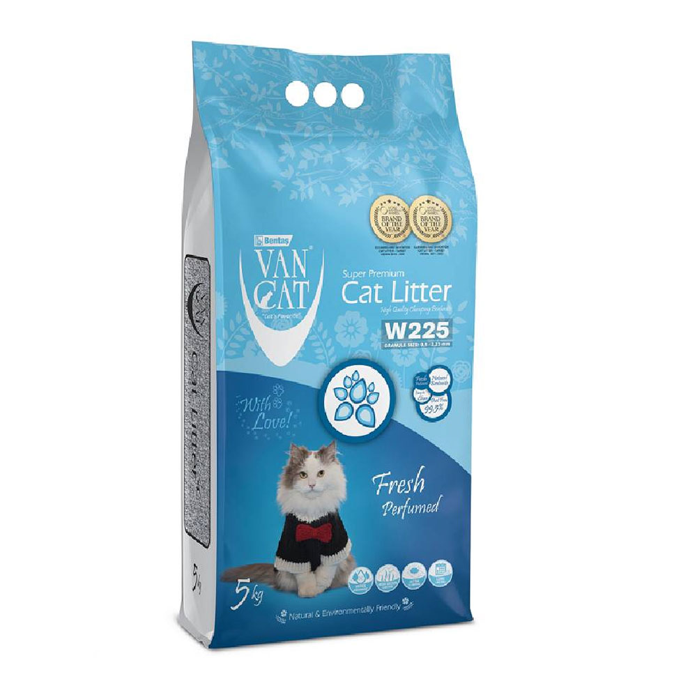 Nisip pentru litiera Fresh, 5000 g, Vancat