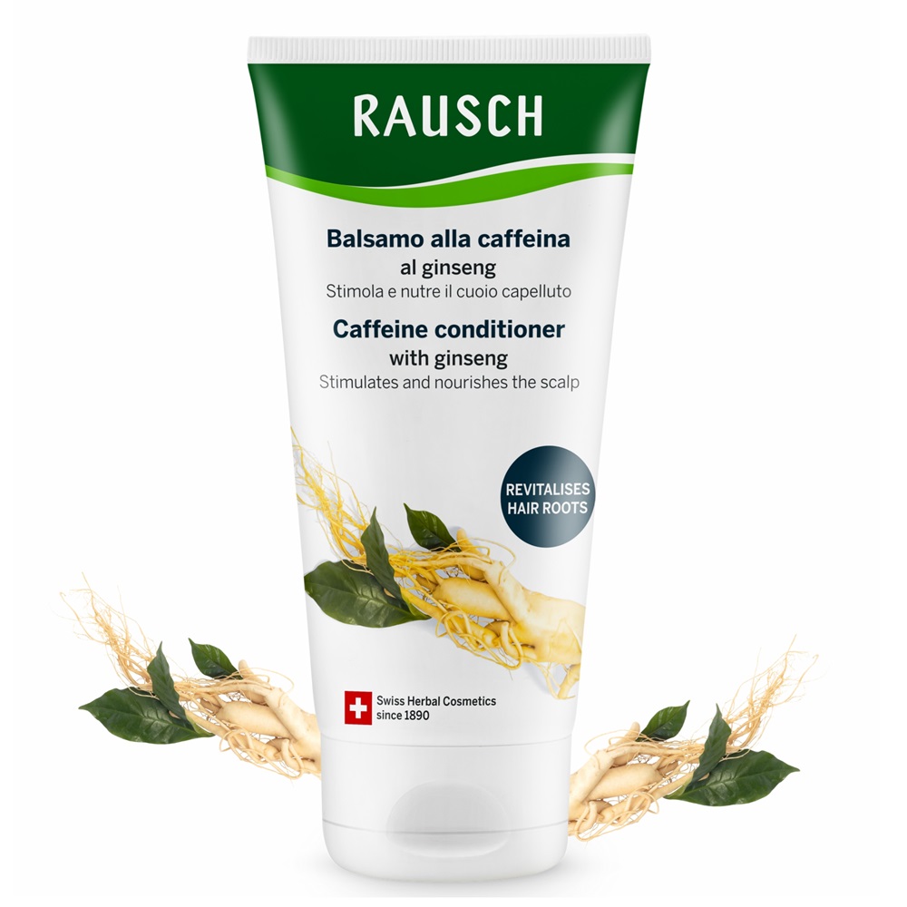 Balsam impotriva caderii parului cu ginseng si cafeina, 150 ml, Rausch