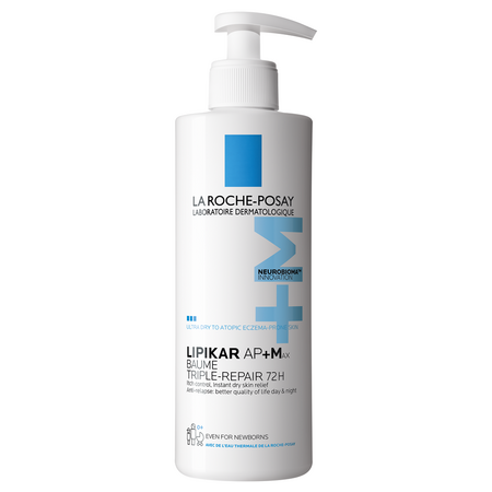 Balsam triplu reparator Lipikar Baume AP+Max, 400 ml, La Roche-Posay