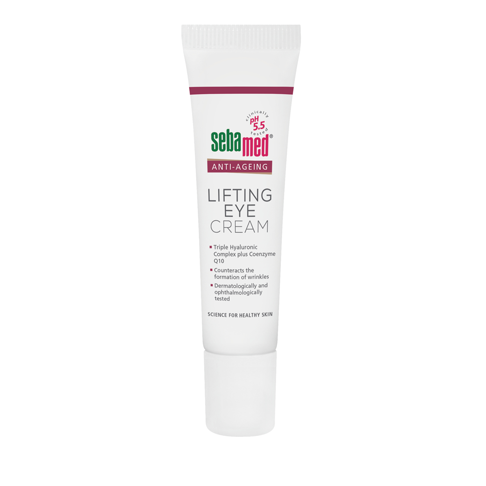 Crema dermatologica pentru contur ochi cu Q10 Anti-Ageing, 15 ml, Sebamed
