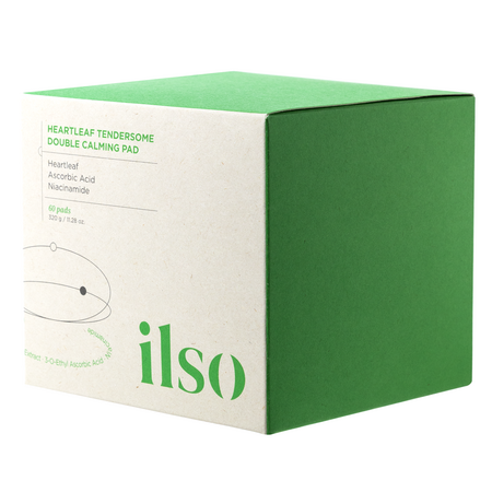 Dischete tonice calmante Heartleaf Tendersome Double Calming Pad, 60 bucati, Ilso 682646