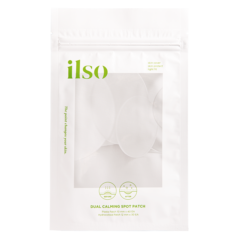 Plasturi anti-acnee Dual Calming Spot Patch, 70 bucati, Ilso