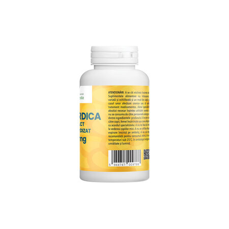 Momordica Extract Standardizat, 500 mg, 60 capsule, Remedia 682680