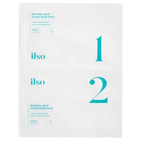 Plasturi pentru eliminarea punctelor negre Natural Mild Clear Nose Patch, 5 bucati, Ilso 682686