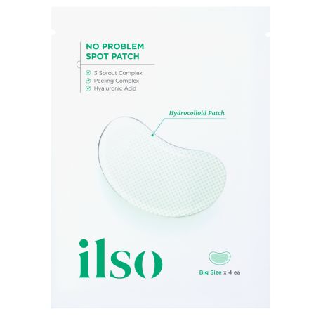 Plasturi hidrocoloidali anti-acnee No Problem Spot Patch, 72 bucati, Ilso 682695