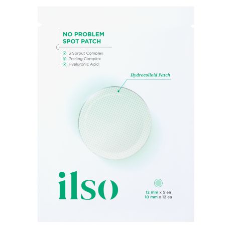 Plasturi hidrocoloidali anti-acnee No Problem Spot Patch, 72 bucati, Ilso 682694
