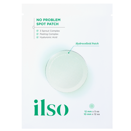 Plasturi hidrocoloidali anti-acnee No Problem Spot Patch, 72 bucati, Ilso 682694