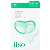 Plasturi cu hidrocoloid anti-acnee No Problem Spot Patch, 72 bucati, Ilso