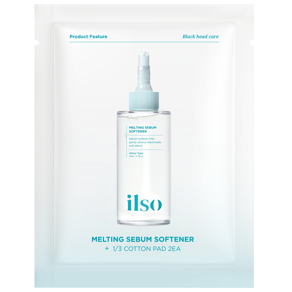 Dischete de fata cu esenta pentru indepartarea sebumului Melting Sebum Softener Trial, 5 g, Ilso
