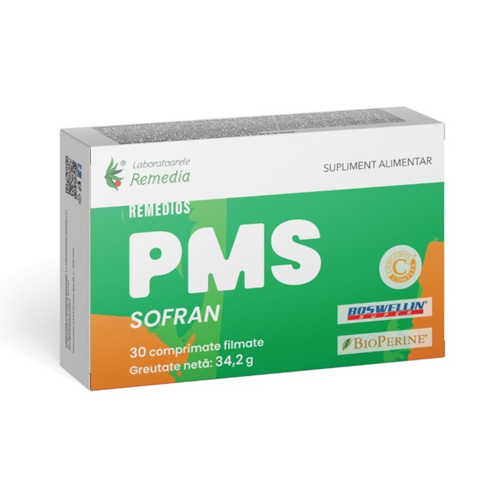 Remedios PMS, 30 comprimate filmate, Remedia