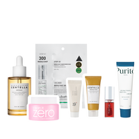 K-Beauty Starter Kit, Banila Co, Purito, Skin1004, Beauty of Joseon, Tirtir, VT Cosmetics