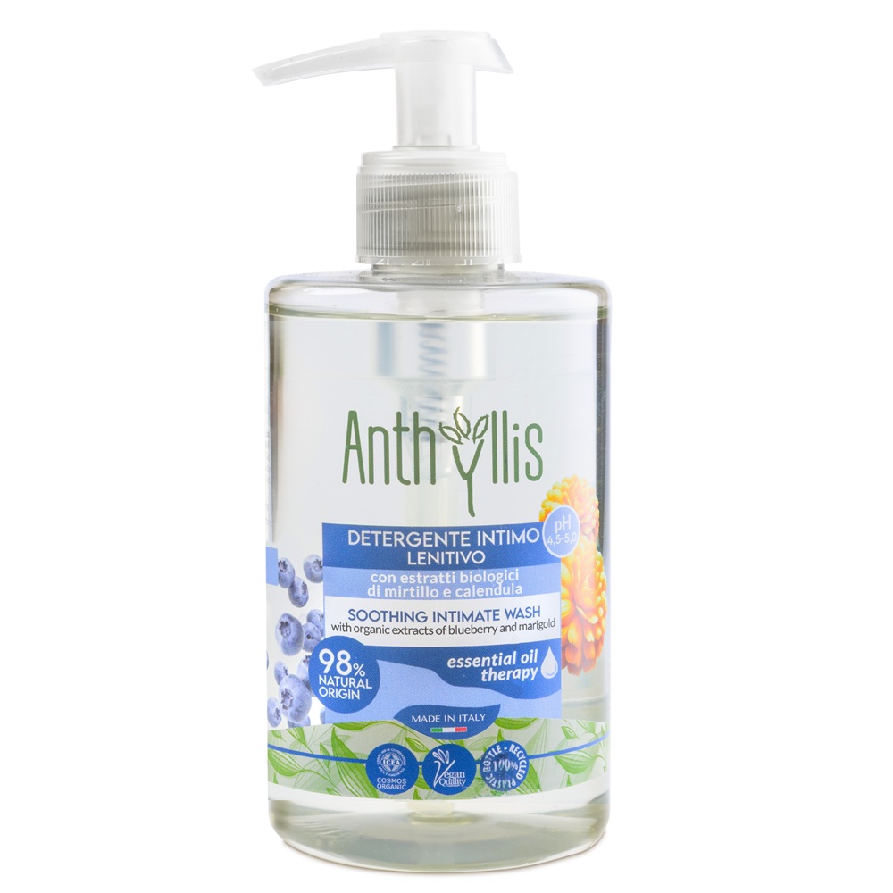 Gel pentru igiena intima cu extract de afine si galbenele, 300 ml, Anthyllis