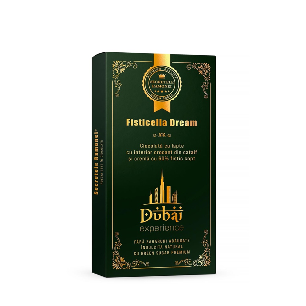 Ciocolata Fisticella Dream Dubai Experience, 170 g, Remedia