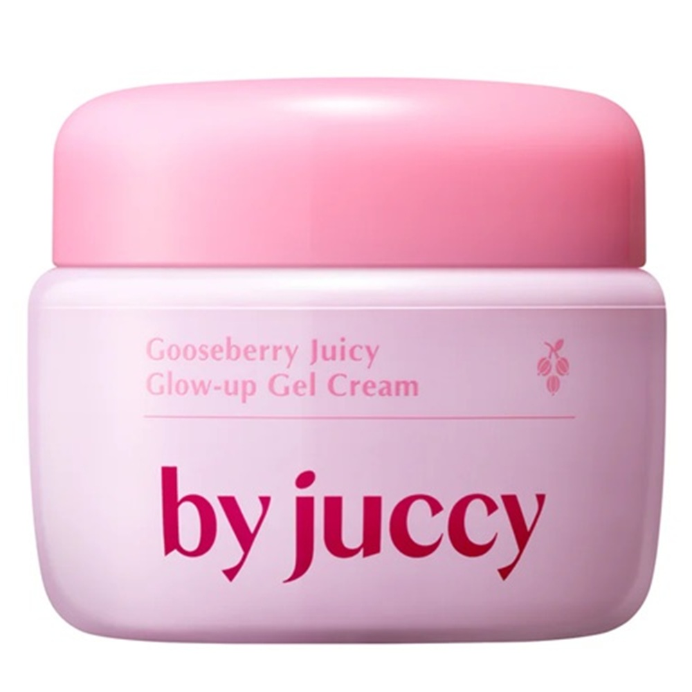 Crema tip gel iluminatoare si calmanta Gooseberry Juicy Glow-Up Gel Cream, 55 ml, By Juccy