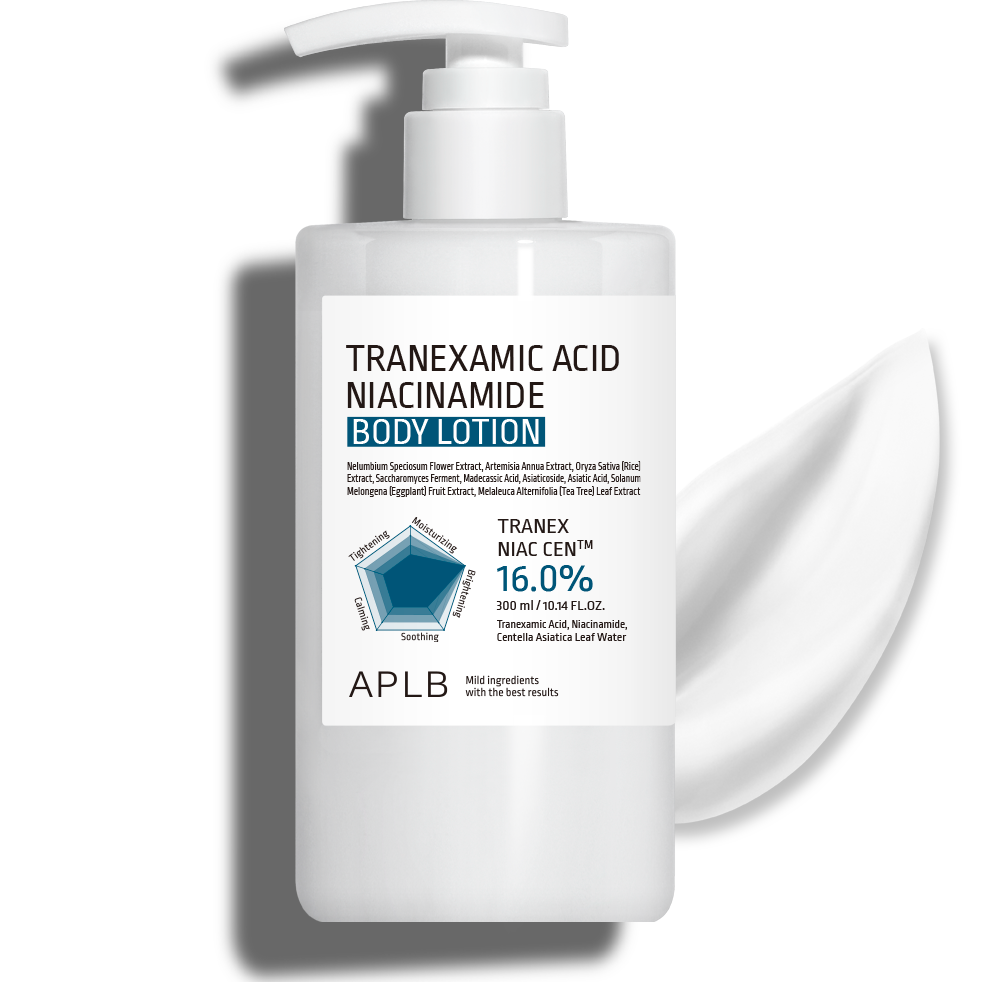 Lotiune de corp cu Acid Tranexamic si Niacinamide, 300 ml, Aplb
