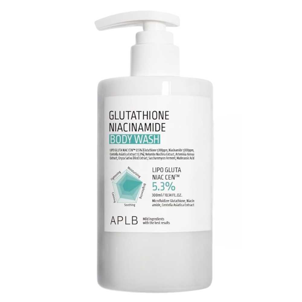 Gel de dus cu Glutathione si Niacinamide, 300 ml, Aplb