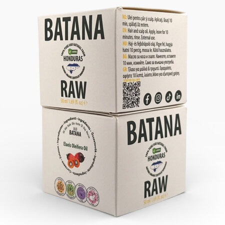Ulei pentru scalp si par Batana Raw, 50 ml, Perevo 711976