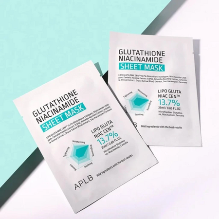 Masca tip servetel cu Glutathione si Niacinamide, 25 ml, Aplb 682904