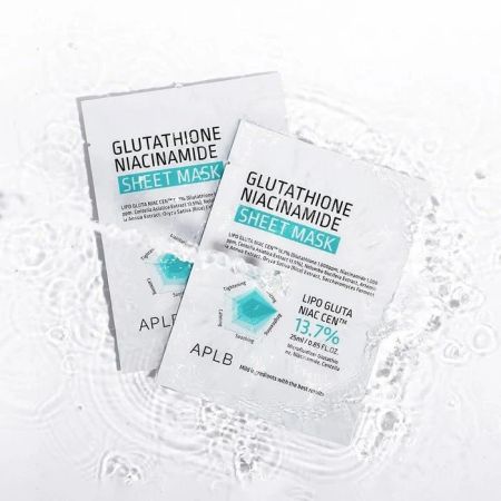Masca tip servetel cu Glutathione si Niacinamide, 25 ml, Aplb 682905