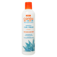 Crema pentru definirea buclelor cu agave Weightless Smooth + Curl, 295 ml, Cantu