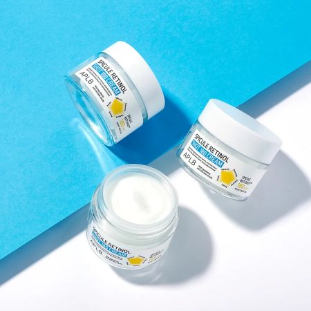 Crema anti-age cu micro spicule de retinol, Spicule Retinol Shot 180, 55 ml, Aplb 682939