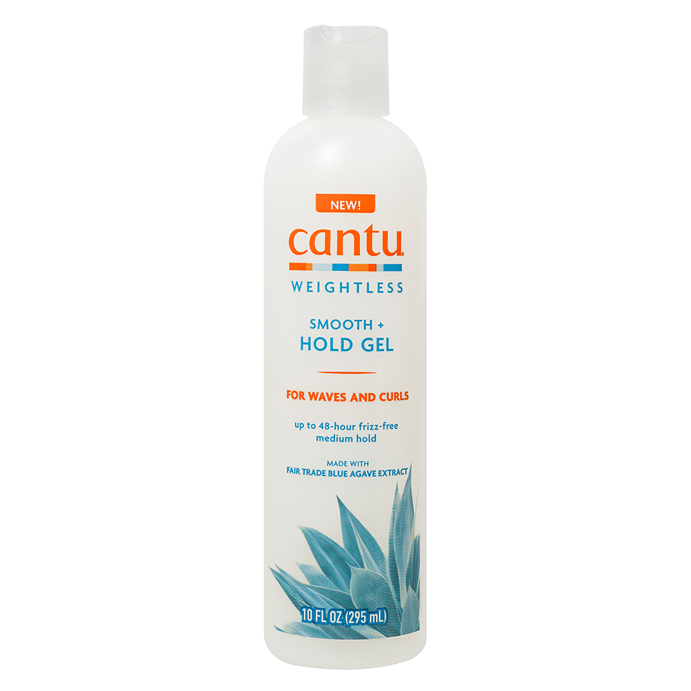 Gel pentru netezire si sustinere medie cu agave Weightless Smooth + Hold, 295 ml, Cantu