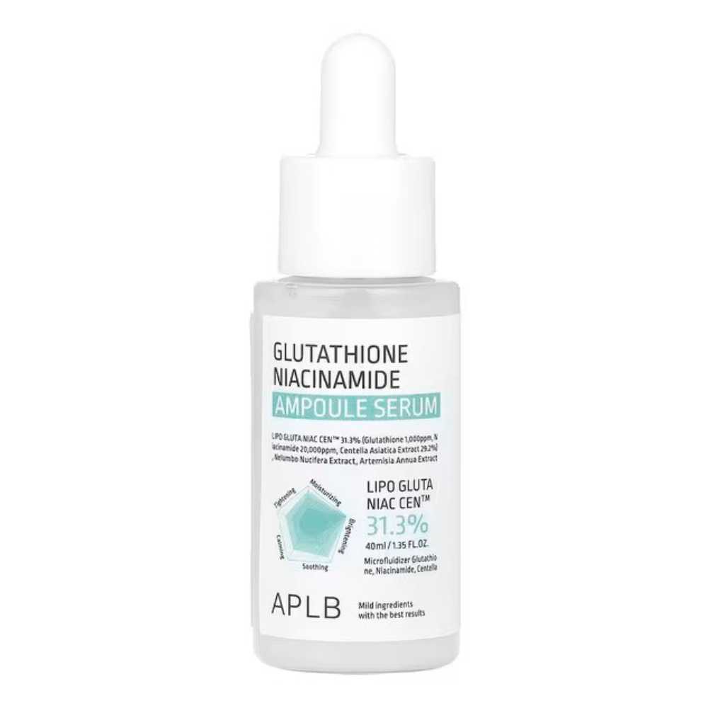 Ser illuminator si anti-age cu Glutathione si Niacinamide, 40 ml, Aplb