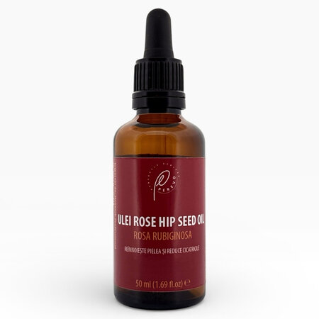 Ulei de macese pentru ten si corp Rose Hip, 50 ml, Perevo 712033