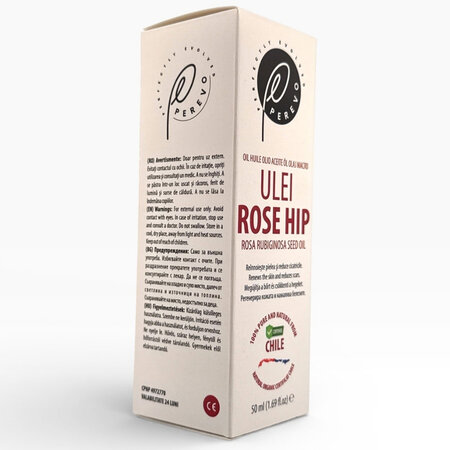 Ulei de macese pentru ten si corp Rose Hip, 50 ml, Perevo 712040