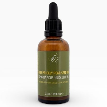 Ulei din fructe de cactus pentru ten si corp Prickly Pear Seed Oil, 50 ml, Perevo 712023