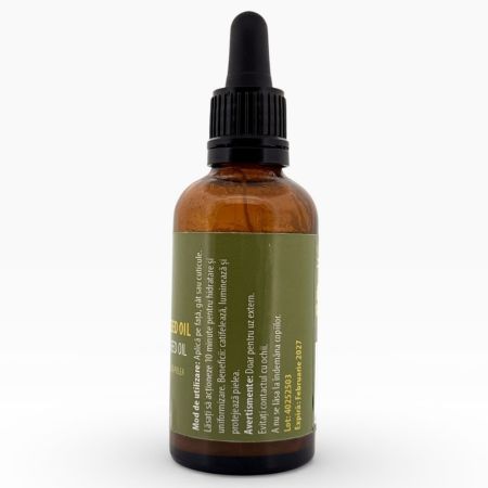 Ulei din fructe de cactus pentru ten si corp Prickly Pear Seed Oil, 50 ml, Perevo 712021