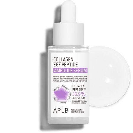 Ser de fata concentrat cu Collagen EGF Peptide, 40 ml, Aplb