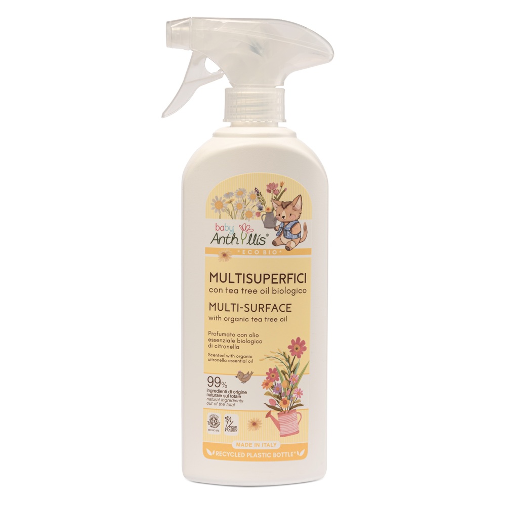 Solutie Eco multi-uz de curatare a suprafetelor, 500 ml, Baby Anthyllis